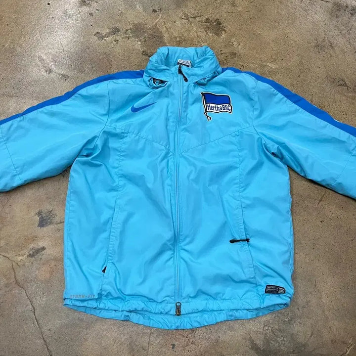 [BUNJANG] Nike Hertha BSC Windbreaker Blue / [정품/M] 나이키 헤르타 베를린 BSC 바람막이 블루