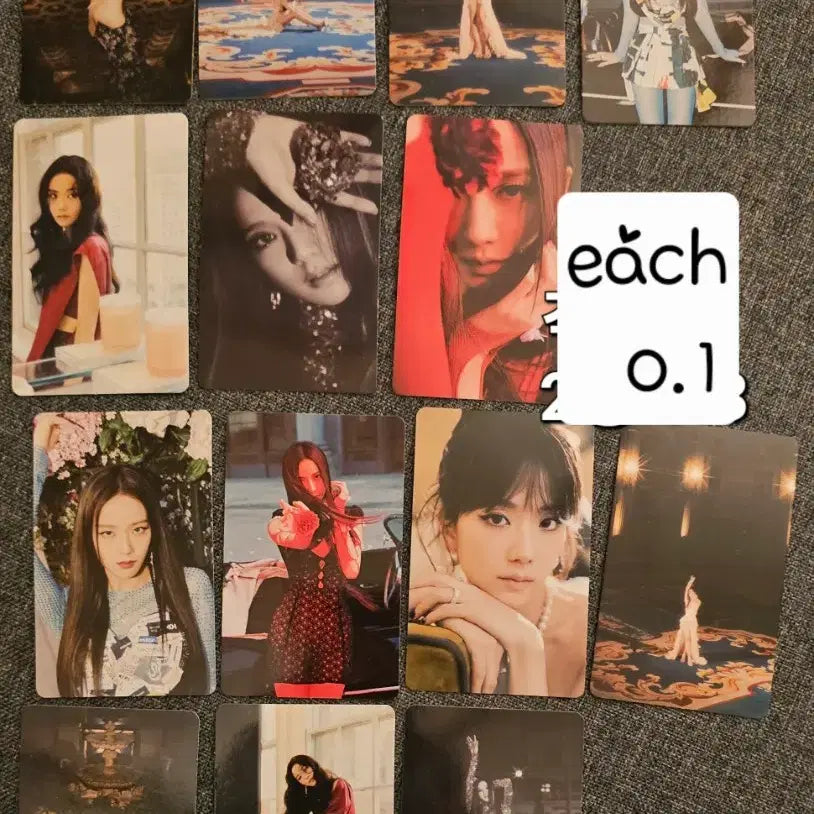 [BUNJANG] BLACKPINK Jisoo Me Solo Album Photocard Set / 블랙핑크 지수 꽃 me 솔로 앨범 포카