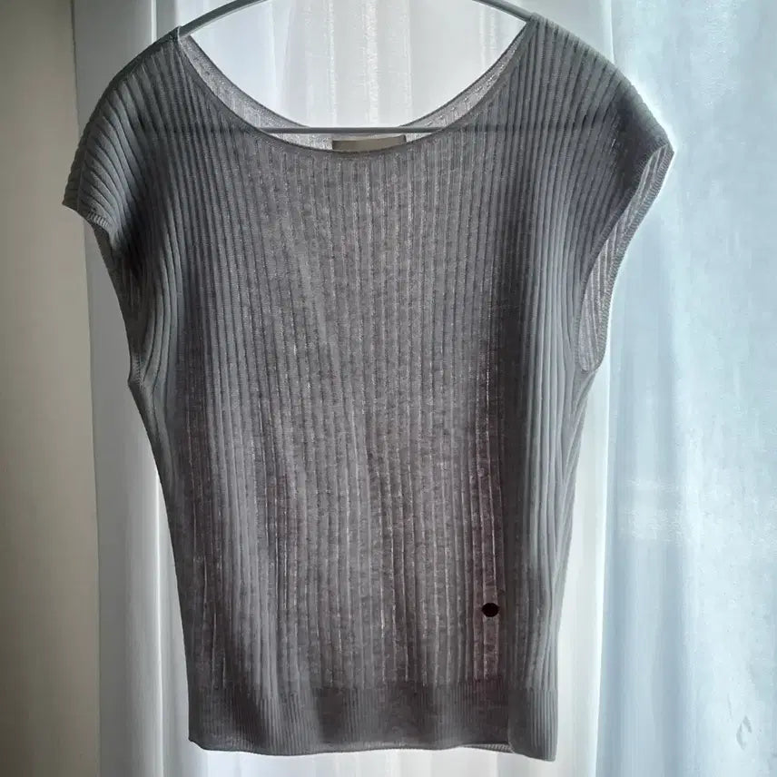 [BUNJANG] TOWAVASE NOVE Linen Summer Knit Top (Lavender) / 토와브 NOVE LINEN 여름 니트(라벤더)