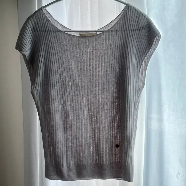 [BUNJANG] TOWAVASE NOVE Linen Summer Knit Top (Lavender) / 토와브 NOVE LINEN 여름 니트(라벤더)