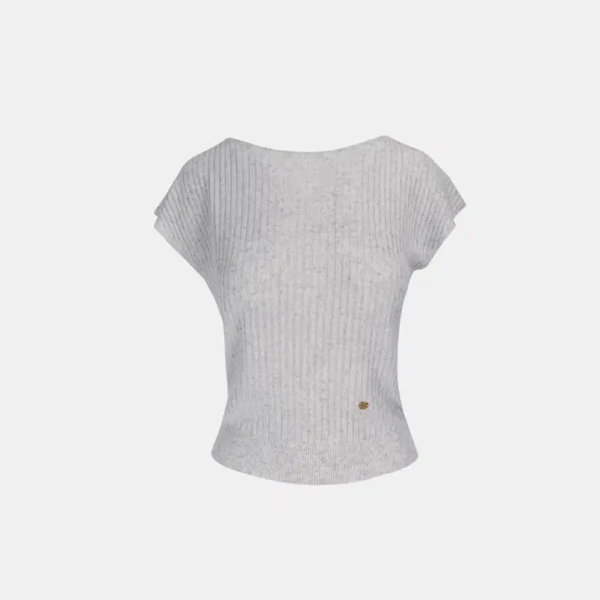 [BUNJANG] TOWAVASE NOVE Linen Summer Knit Top (Lavender) / 토와브 NOVE LINEN 여름 니트(라벤더)