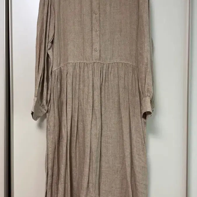 [BUNJANG] Wicomo Address Linen Dress Beige / 위꼬모 어드레스 -린넨 원피스 베이지