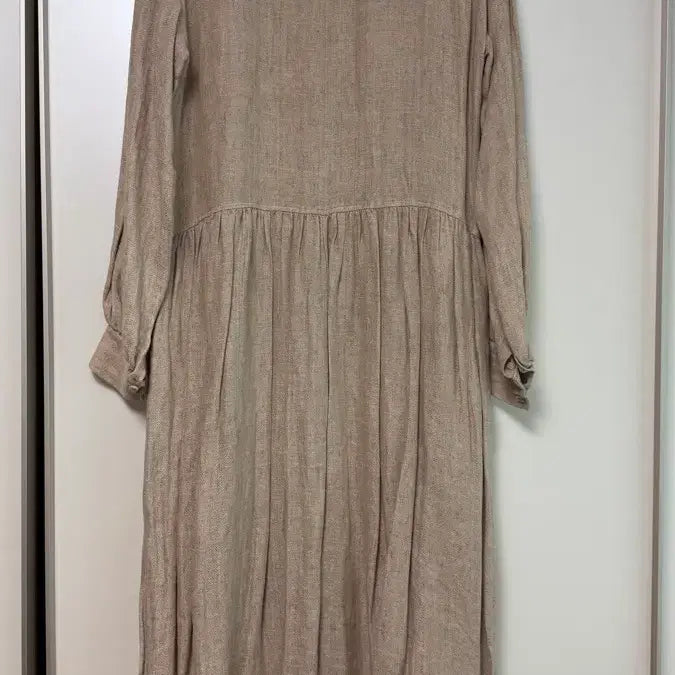 [BUNJANG] Wicomo Address Linen Dress Beige / 위꼬모 어드레스 -린넨 원피스 베이지
