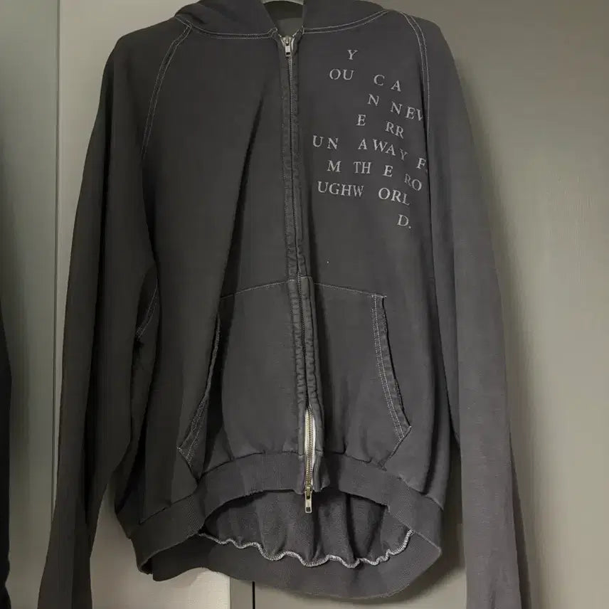 [BUNJANG] Aop Trinity Zip-Up Hoodie / Aop 트리니티 후드집업