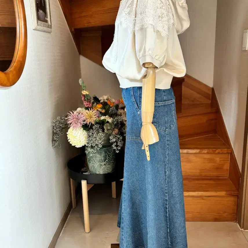 [BUNJANG] Zulloeg Lace Hooded Short Sleeve Jacket / 레이스 후드 반팔 자켓  줄로그