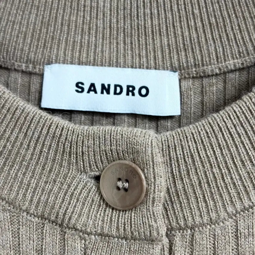 [SOLD OUT] 산드로 골지 니트 24fw