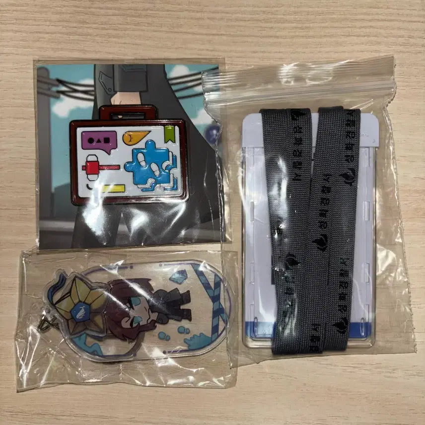 [BUNJANG] Sleepground Detective Academy Acrylic Keyring, Badge / 잠뜰 미수반 공무원증, 아크릴키링, 뱃지 양도