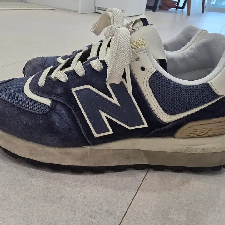 [BUNJANG] New Balance 574 Legacy Navy Sneakers / 뉴발란스 574 레거시, 230사이즈