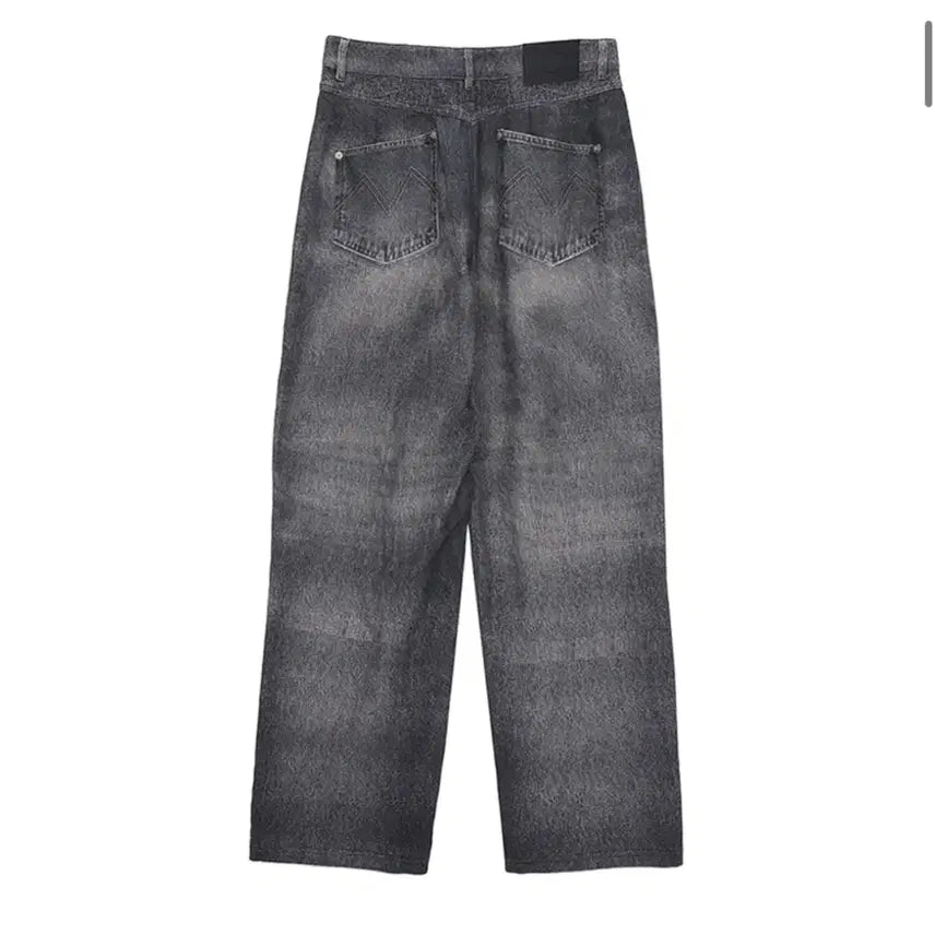 [BUNJANG] Matinkim Vintage Graphic Printed Denim Pants / 마뗑킴 빈티지 그래픽 프린티드 데님팬츠