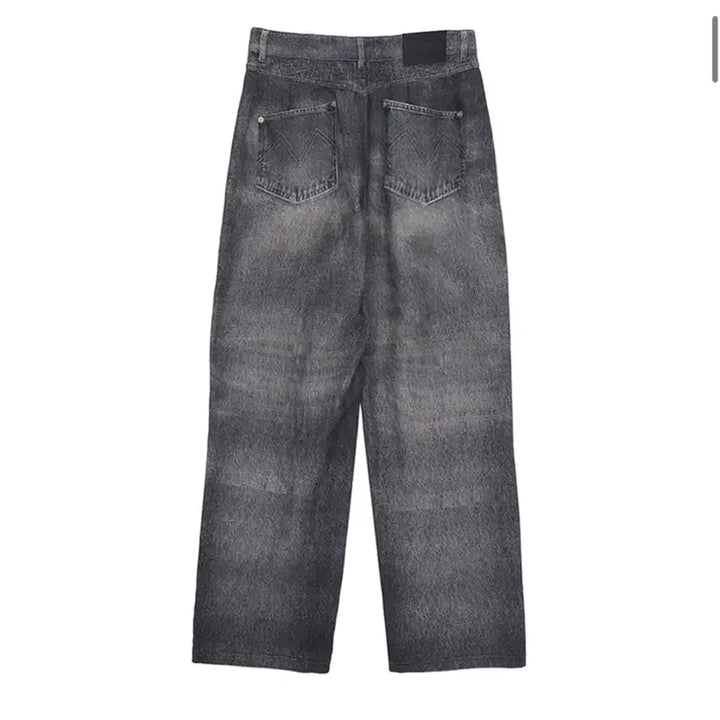 [BUNJANG] Matinkim Vintage Graphic Printed Denim Pants / 마뗑킴 빈티지 그래픽 프린티드 데님팬츠
