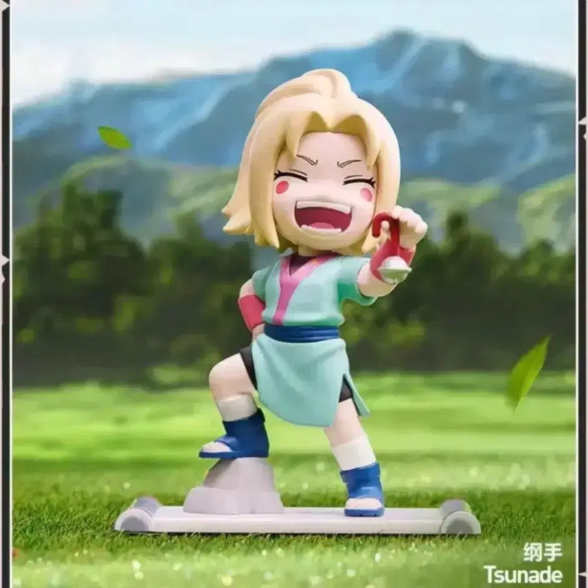 [BUNJANG] Pop Mart Naruto Childhood Chibi Figures - Kushina, Sakura, Tsunade (Set) / 나루토 팝마트 어린시절 치비 피규어 쿠시나,사쿠라,츠나데 판매합니다.