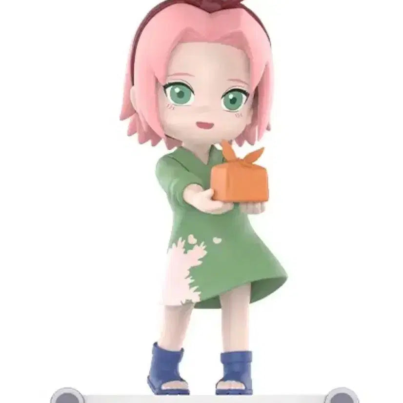 [BUNJANG] Pop Mart Naruto Childhood Chibi Figures - Kushina, Sakura, Tsunade (Set) / 나루토 팝마트 어린시절 치비 피규어 쿠시나,사쿠라,츠나데 판매합니다.