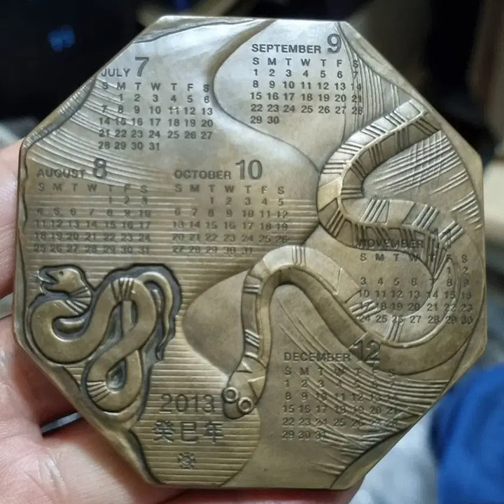 [BUNJANG] 2013 Year of the Snake Calendar Medal / 2013년 계사년 캘린더메달 1점