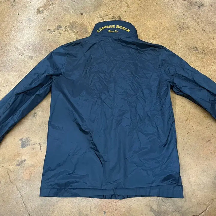 [BUNJANG] LBJC Navy Hooded Windbreaker Jacket / [정품/M] LBJC 네이비색 후드 바람막이 점퍼