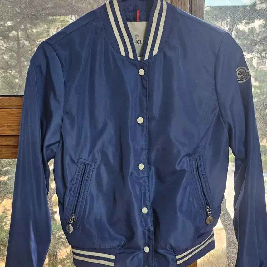 [BUNJANG] Moncler Blouson Jacket Blue / 몽클레어 블루종 자켓 블루