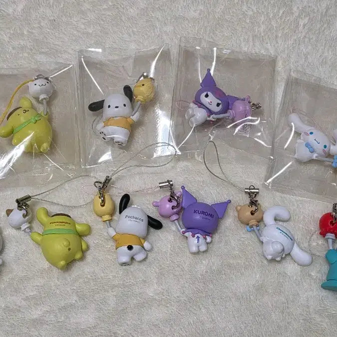 [BUNJANG] Sanrio Balloon Trip Matte Keyring Bundle Set / 산리오 풍선여행 무광 일괄