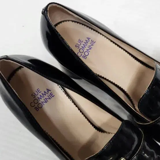 [BUNJANG] Suecomma Bonnie Black Pumps Heel Loafers (Size 230) / 슈콤마보니 블랙 펌프스힐 로퍼230
