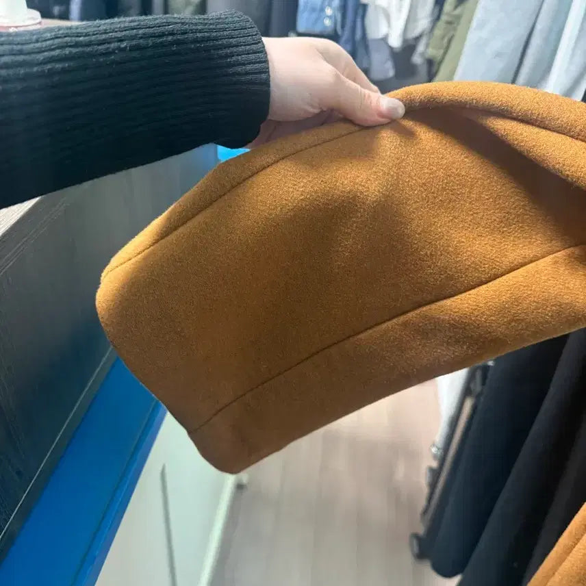 [SOLD OUT] 자라 트라팔룩 더블 브레스트 코트 브라운
