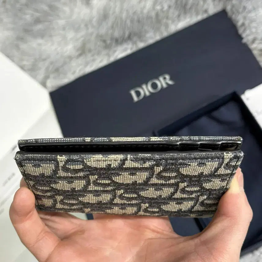 [BUNJANG] Dior Oblique Organizer Wallet Cardholder / [정품] 디올 오블리크 오거나이저 지갑 반지갑 카드지갑