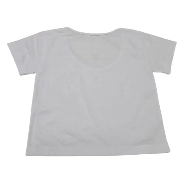 [BUNJANG] Round Neck Short Sleeve T-Shirt (White/Black/Yellow) / 라운드넥 반팔 티셔츠 (흰/검/노랑)