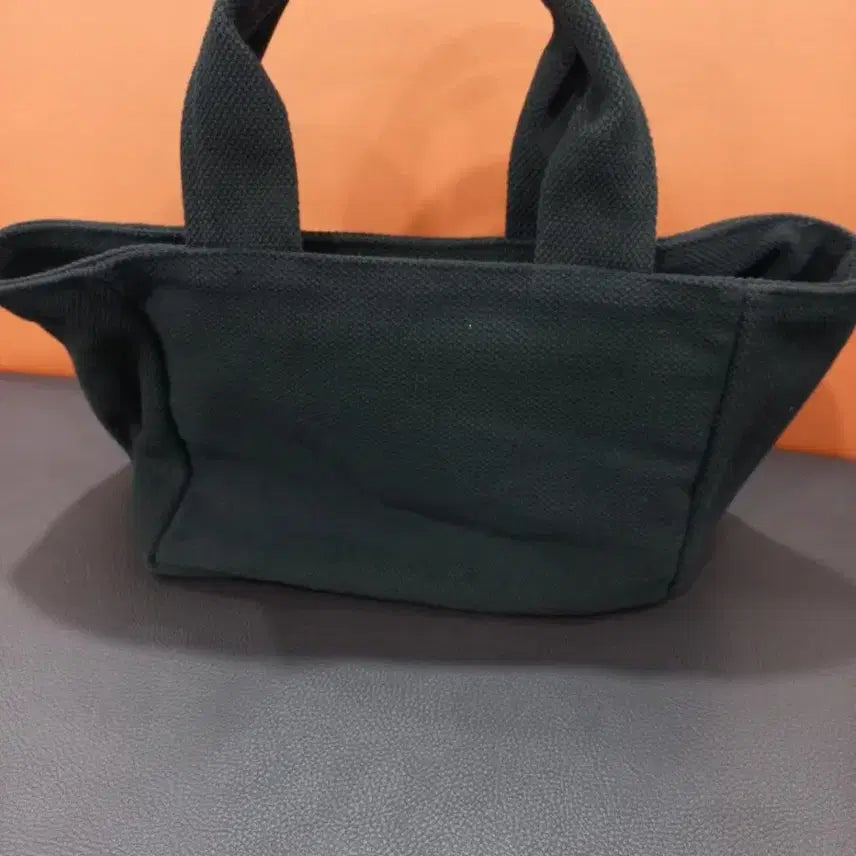 [BUNJANG] Black Canvas Mini Tote Bag / 검정색 캔버스 미니 토트백, 혹은 이너백