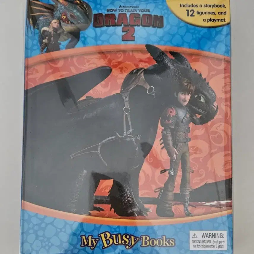 [BUNJANG] DreamWorks How to Train Your Dragon 2 Busy Books Figure Set / 드래곤 길들이기2 My Busy Books 피규어 세트