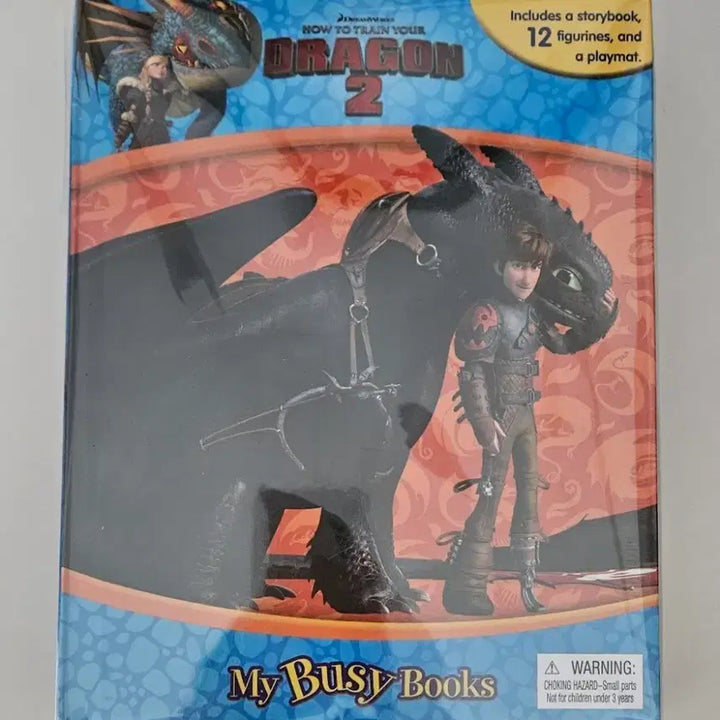 [BUNJANG] DreamWorks How to Train Your Dragon 2 Busy Books Figure Set / 드래곤 길들이기2 My Busy Books 피규어 세트