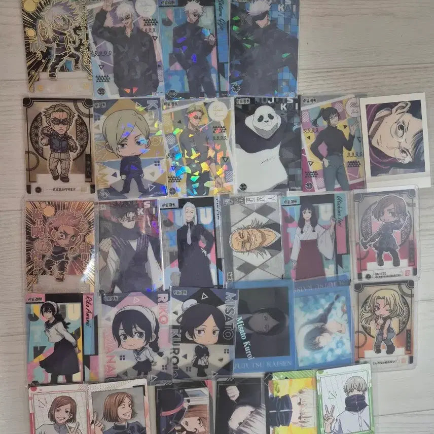 [BUNJANG] Jujutsu Kaisen Gojo Geto Bundle Set Photocards / 일괄)주술회전 포카 대량판매 고죠게토회옥옥절시부야사변