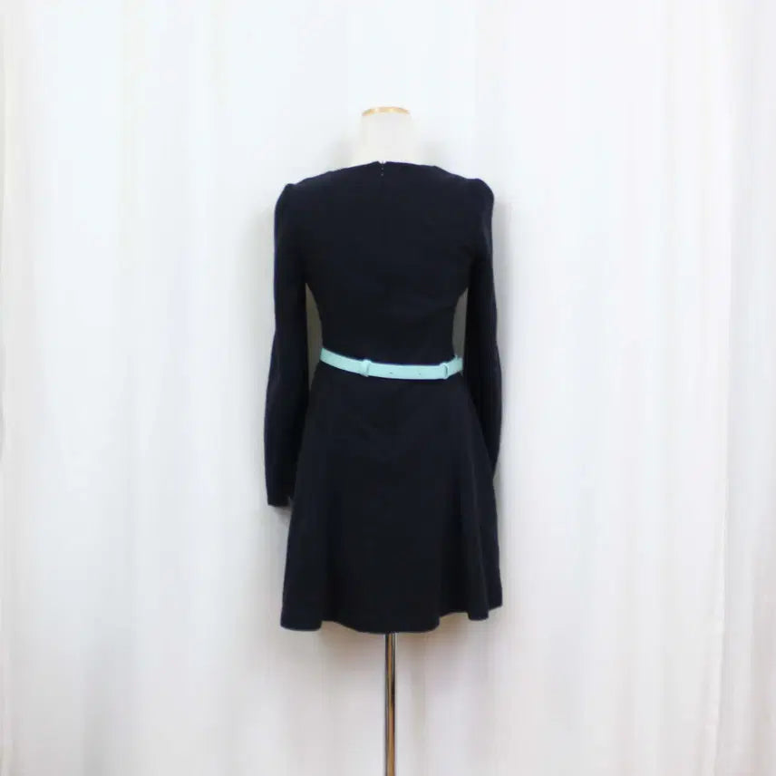 [BUNJANG] SATIN Navy Dress / [정품] 샤틴(SATIN) 여성 캐주얼 하객룩 원피스 상상샵