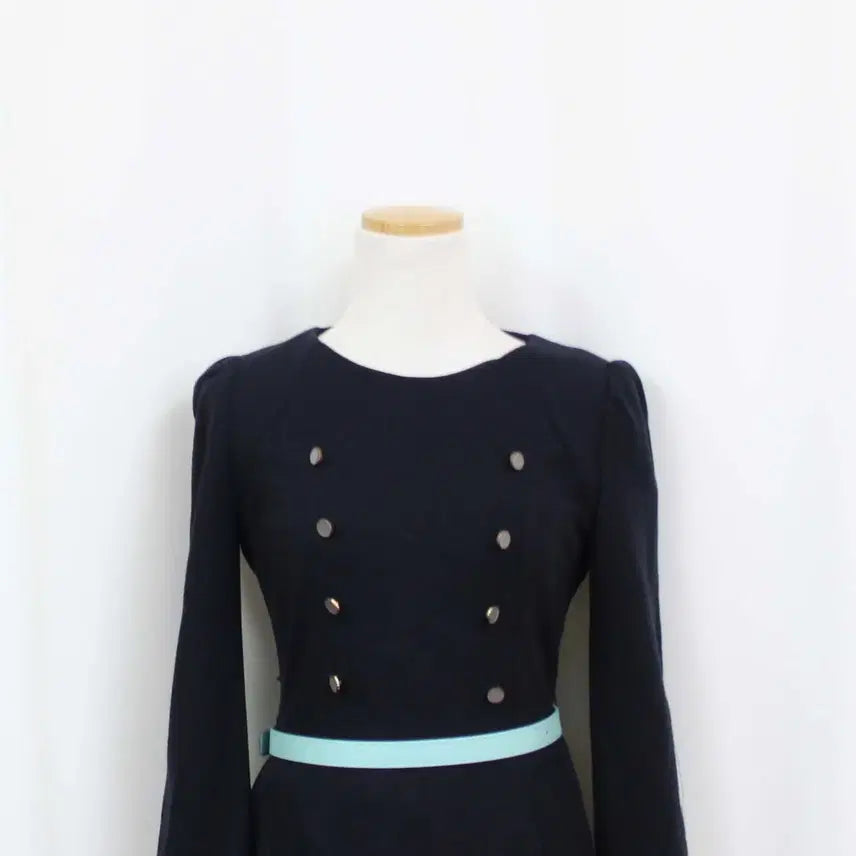 [BUNJANG] SATIN Navy Dress / [정품] 샤틴(SATIN) 여성 캐주얼 하객룩 원피스 상상샵