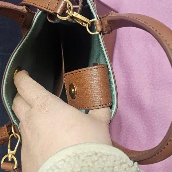 [BUNJANG] Couronne Melia Tote Bag Brown / 쿠론 멜리아 토트백 브라운