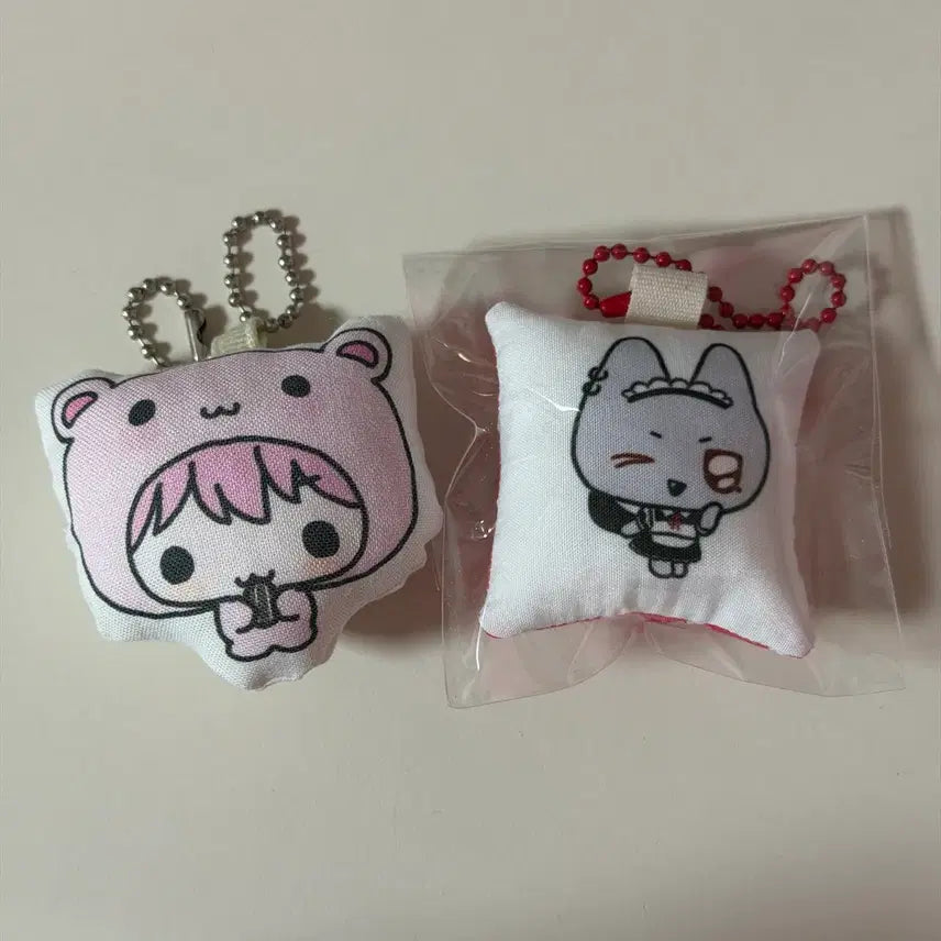 [BUNJANG] Play Live Bambi Eunho Cushion Keyring Bundle Set / (일괄) 플레이브 밤비 은호 쿠션키링 구우님 으노땅 플부땅