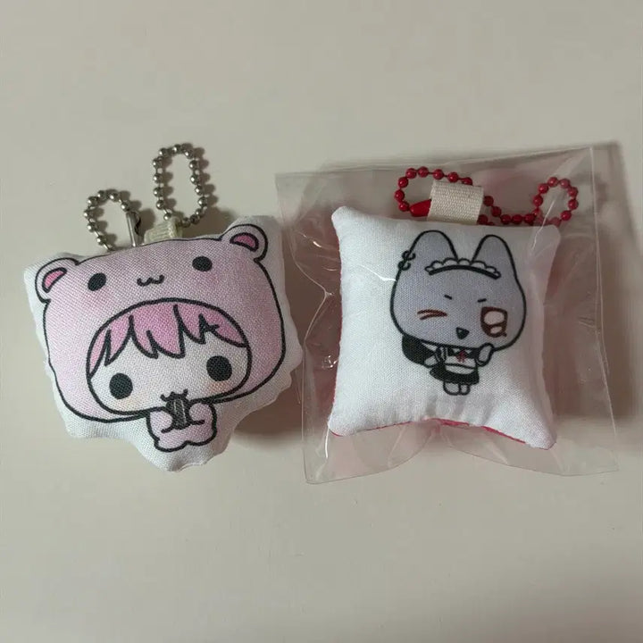 [BUNJANG] Play Live Bambi Eunho Cushion Keyring Bundle Set / (일괄) 플레이브 밤비 은호 쿠션키링 구우님 으노땅 플부땅