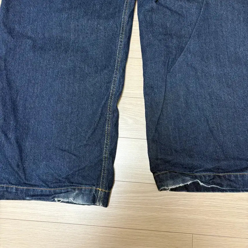 [BUNJANG] Denim Wide Leg Jeans / 데님 와이드 팬츠 청바지