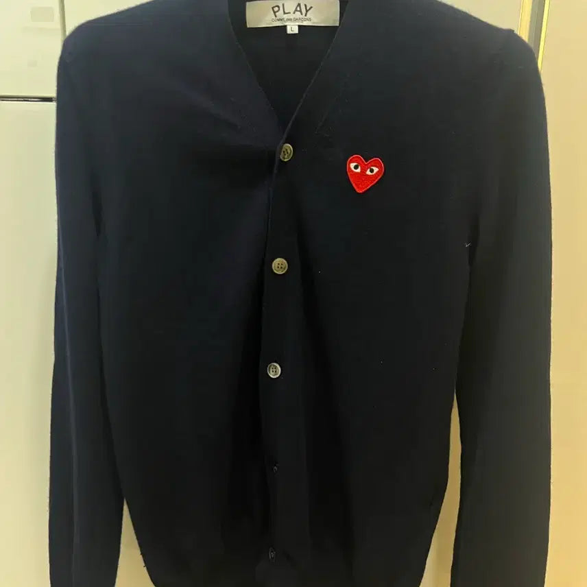 [BUNJANG] Comme des Garcons Navy Cardigan (L) / 25fw 꼼데가르송 네이비가디건 L 새상품급
