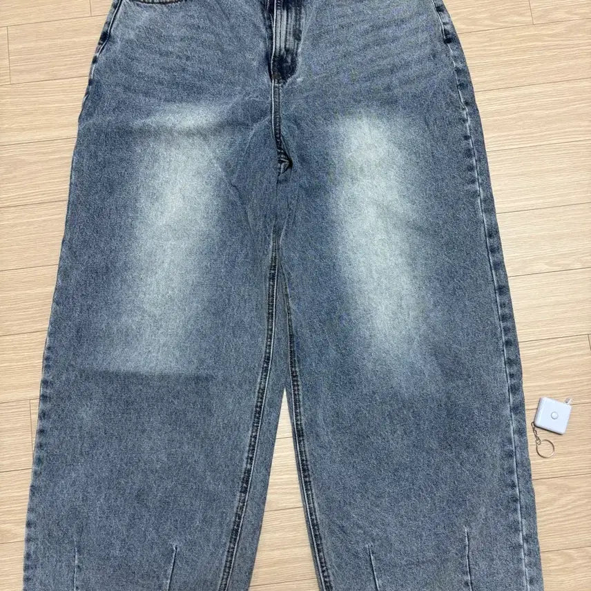 [BUNJANG] X Container Wide Balloon Fit Denim Pants / 엑스컨테이너 와이드 벌룬핏 데님 팬츠