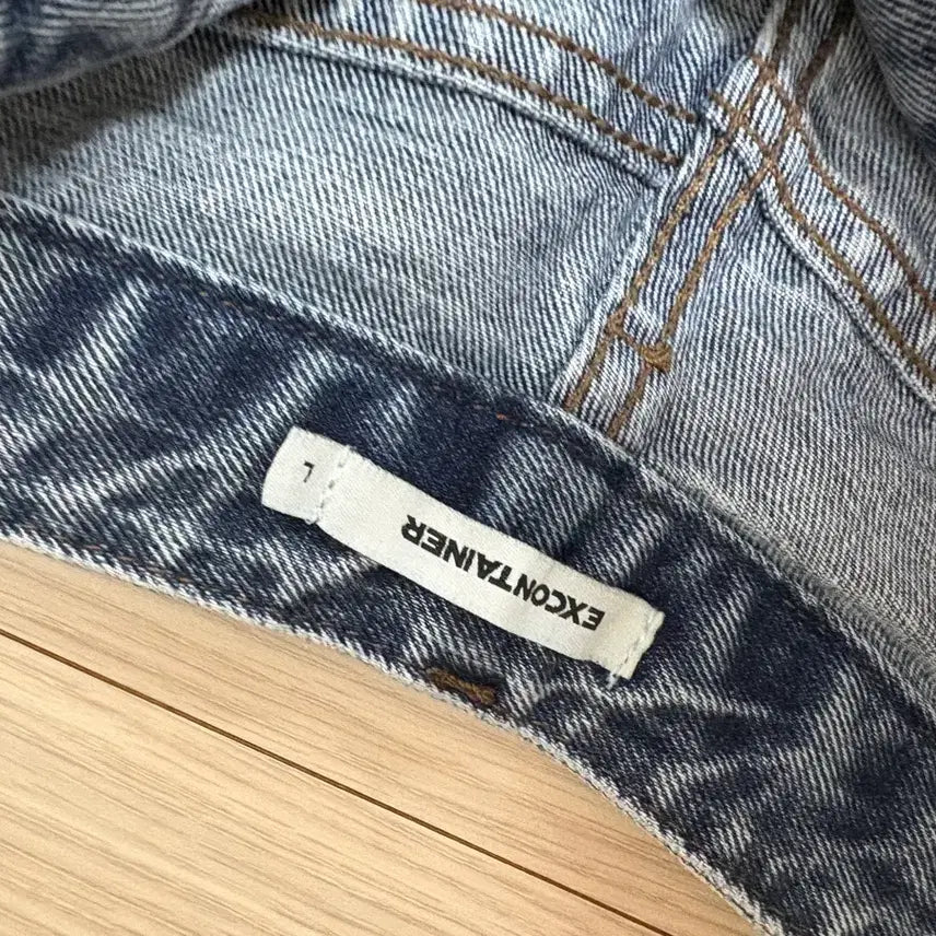 [BUNJANG] X Container Wide Balloon Fit Denim Pants / 엑스컨테이너 와이드 벌룬핏 데님 팬츠