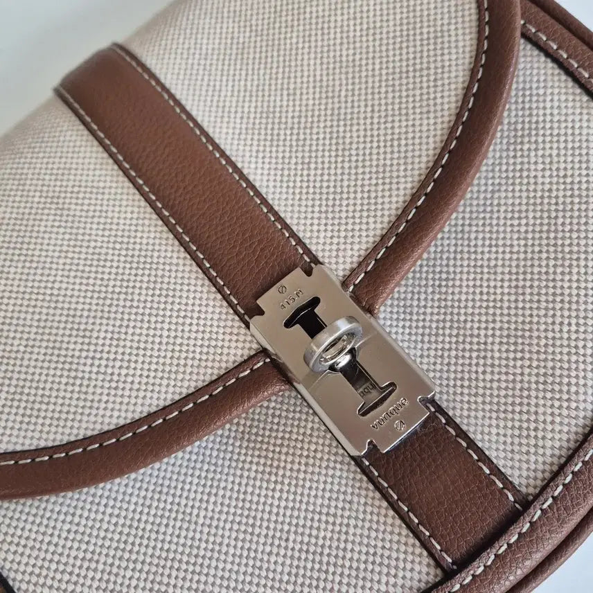 [BUNJANG] Vunque Festone Saddle Bag Brown / 분크 페스토네 새들 브라운