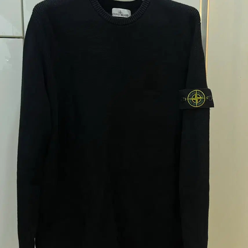 [BUNJANG] Stone Island Ribbed Knit Sweater XL / 24fw 스톤아일랜드 골지니트 xl