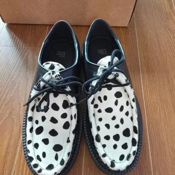 [BUNJANG] Color Cola Dalmatian Loafers (Size 240) / 컬러콜라 달마시안 로퍼 240사이즈입니다