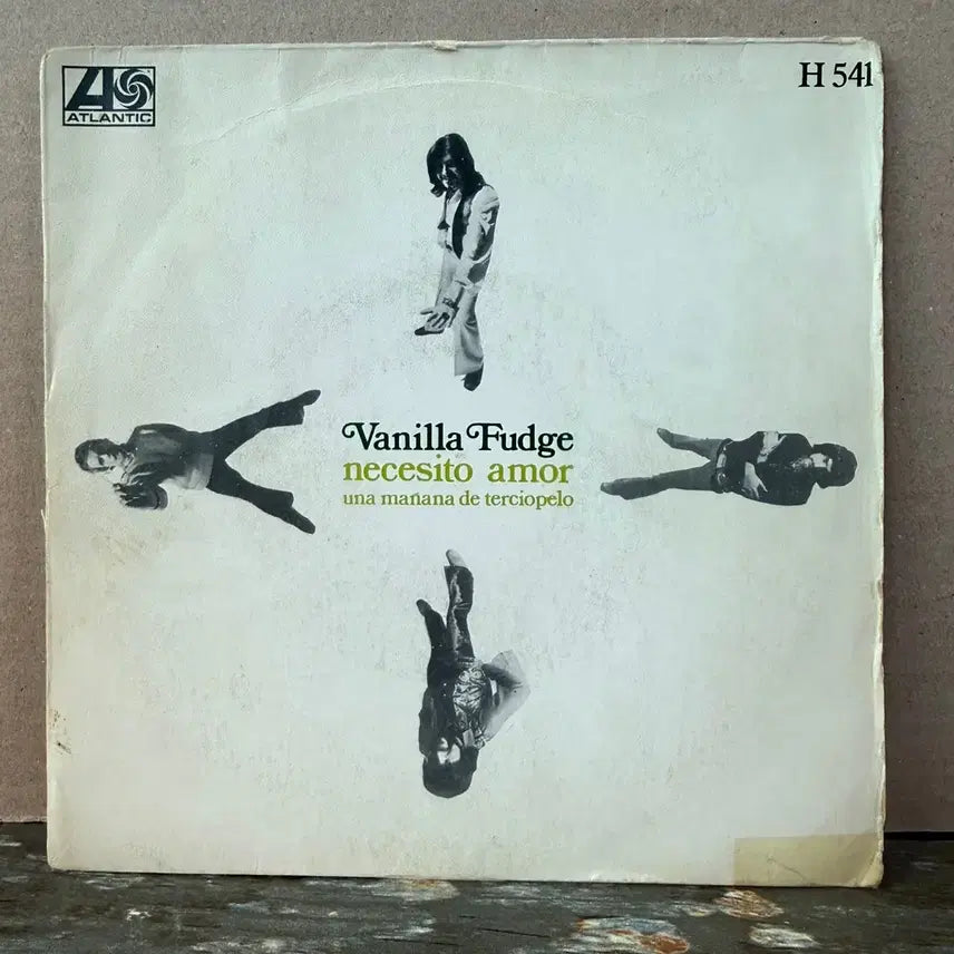 [BUNJANG] Vanilla Fudge 1969 Spain Original 7-inch EP "Necesito Amor / Una Mañana de Terciopelo" / (7인치 EP) Vanilla Fudge - 1969년 SPAIN 초반