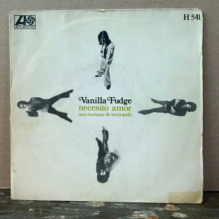 [BUNJANG] Vanilla Fudge 1969 Spain Original 7-inch EP "Necesito Amor / Una Mañana de Terciopelo" / (7인치 EP) Vanilla Fudge - 1969년 SPAIN 초반
