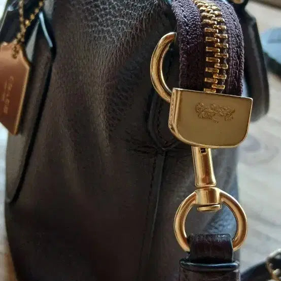 [BUNJANG] Coach Mini Emma Satchel F31466 Handbag / (강원 양양) 코치 미니 엠마 사첼 F31466 (와인색)