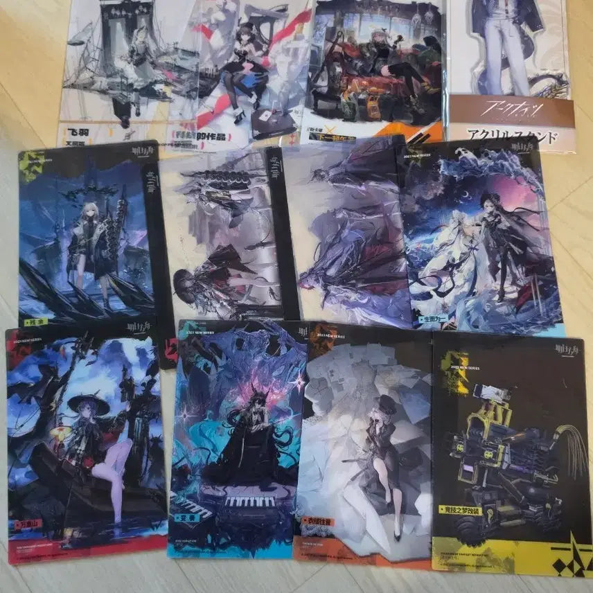 [SOLD OUT] 명일방주 총웨 로손아크릴+ pet브로마이드세트