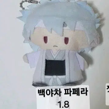 [BUNJANG] Gintama Shiro Yasha Sakata Gintoki Finger Puppet / 백야차 시로야차 긴토키 사카타 파페라 인형 손가락 누이 은혼