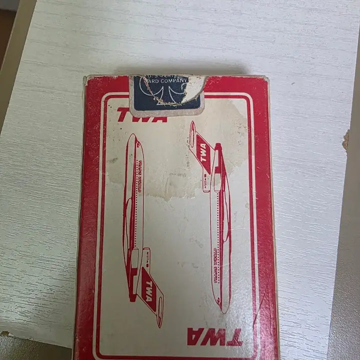 [BUNJANG] Vintage TWA (Trans World Airlines) Playing Cards / 고전 빈티지 TWA(트랜스월드)항공 트럼프 카드 판매합니다