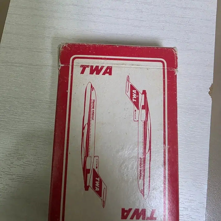 [BUNJANG] Vintage TWA (Trans World Airlines) Playing Cards / 고전 빈티지 TWA(트랜스월드)항공 트럼프 카드 판매합니다