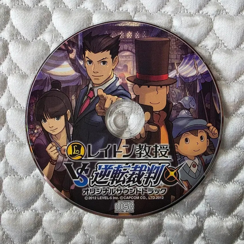 [BUNJANG] Professor Layton vs. Phoenix Wright: Ace Attorney Original Soundtrack / 레이튼교수VS역전재판 오리지널 사운드트랙