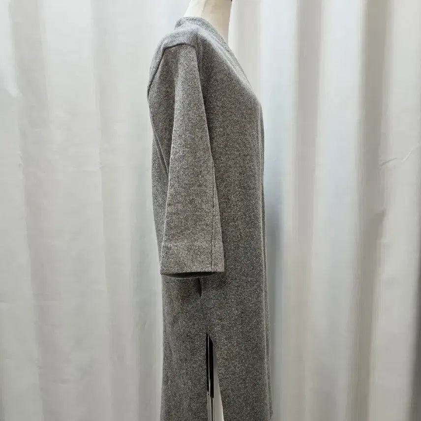 [BUNJANG] Nice Claup Gray Long Cardigan (Free Size) / 나이스클랍 그레이 롱 가디건 (FREE)