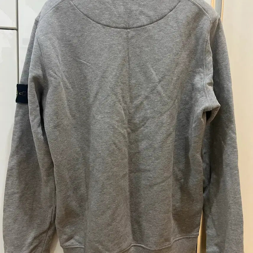 [BUNJANG] Stone Island Gray Crewneck Sweatshirt L / 스톤아일랜드 그레이맨투맨 L